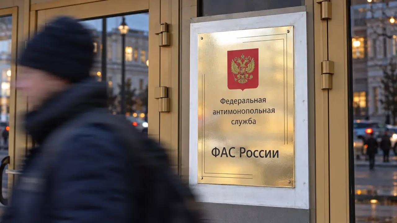 Прохожий у ФАС